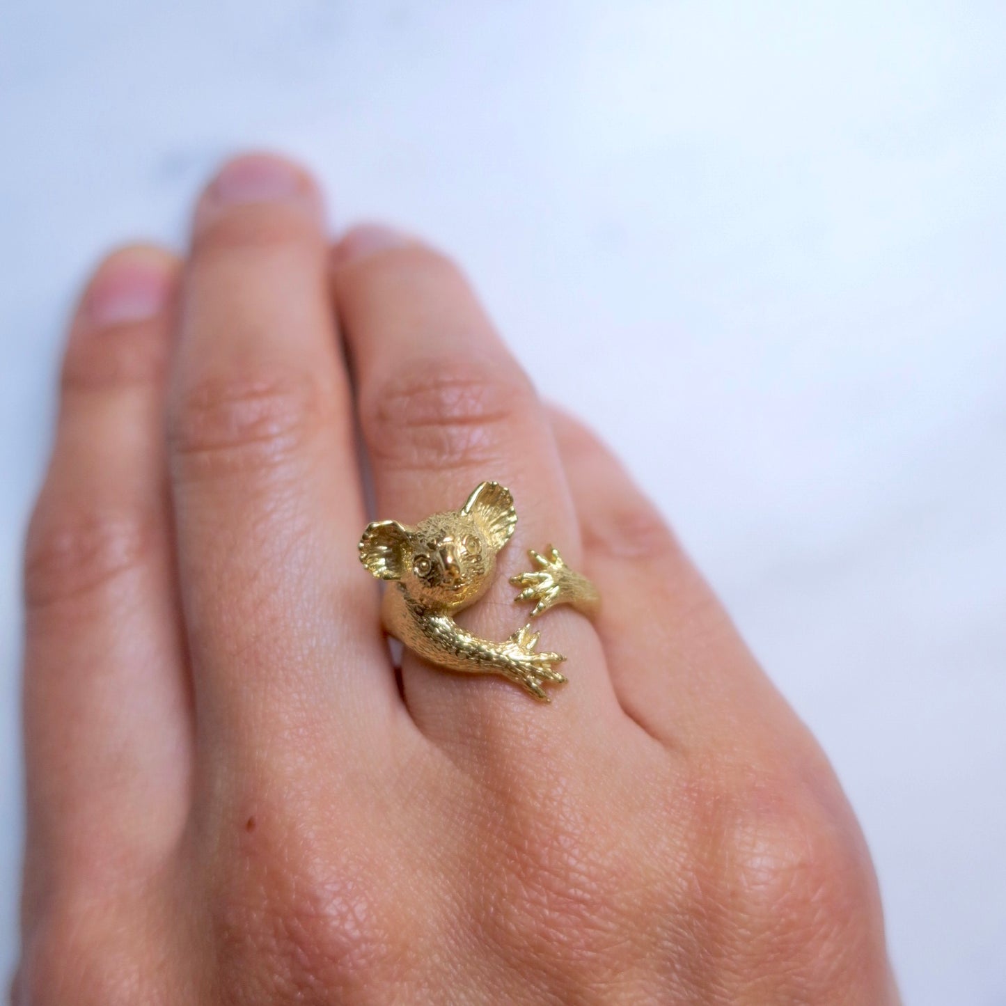 Koala ring/ gold