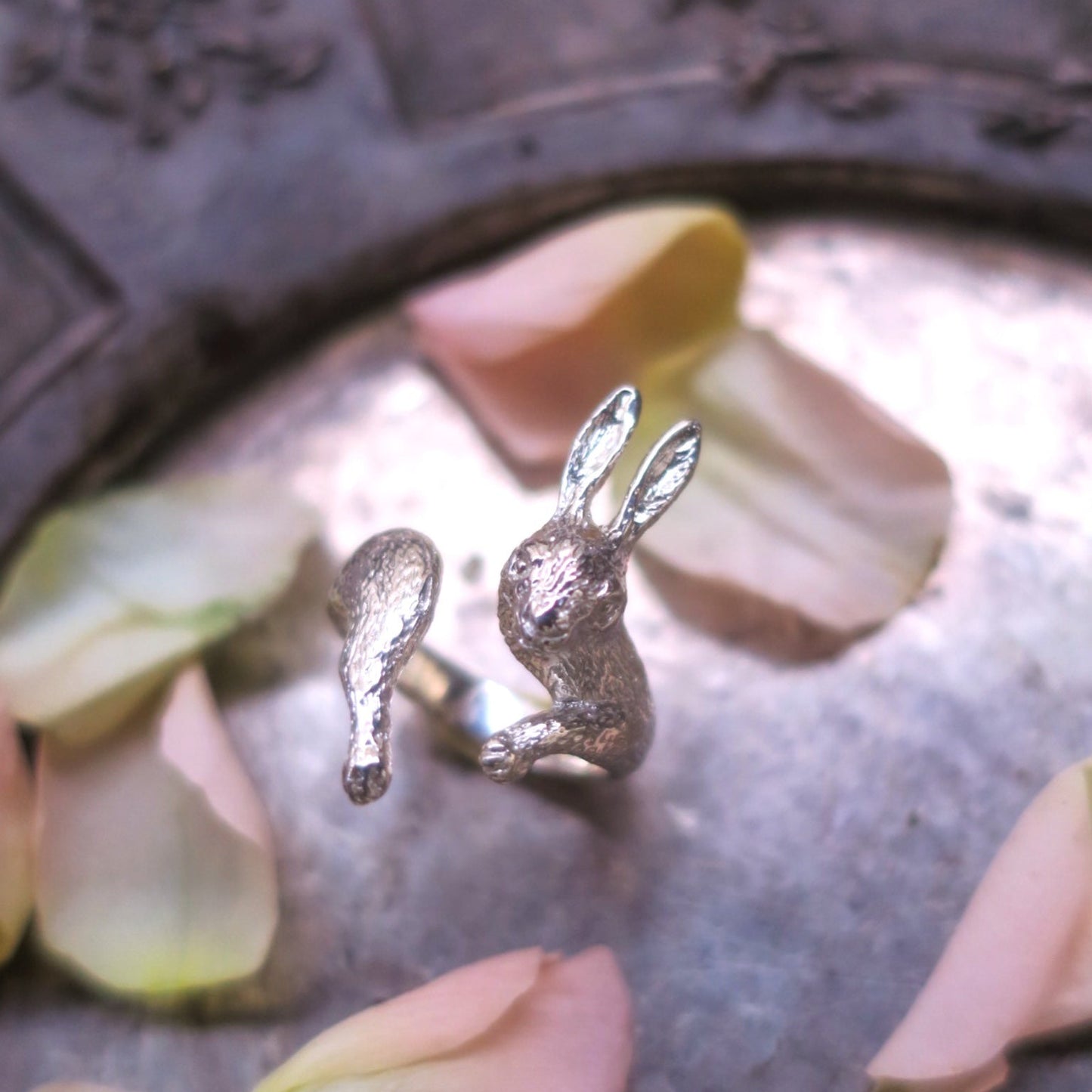 Rabbit ring/ silver
