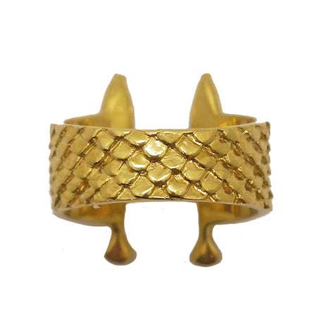 bague deux poissons/or