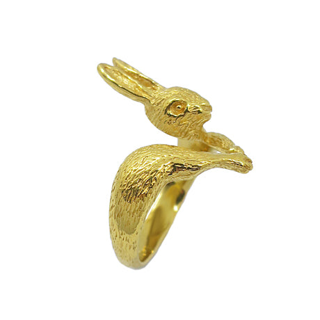 Rabbit ring/ gold
