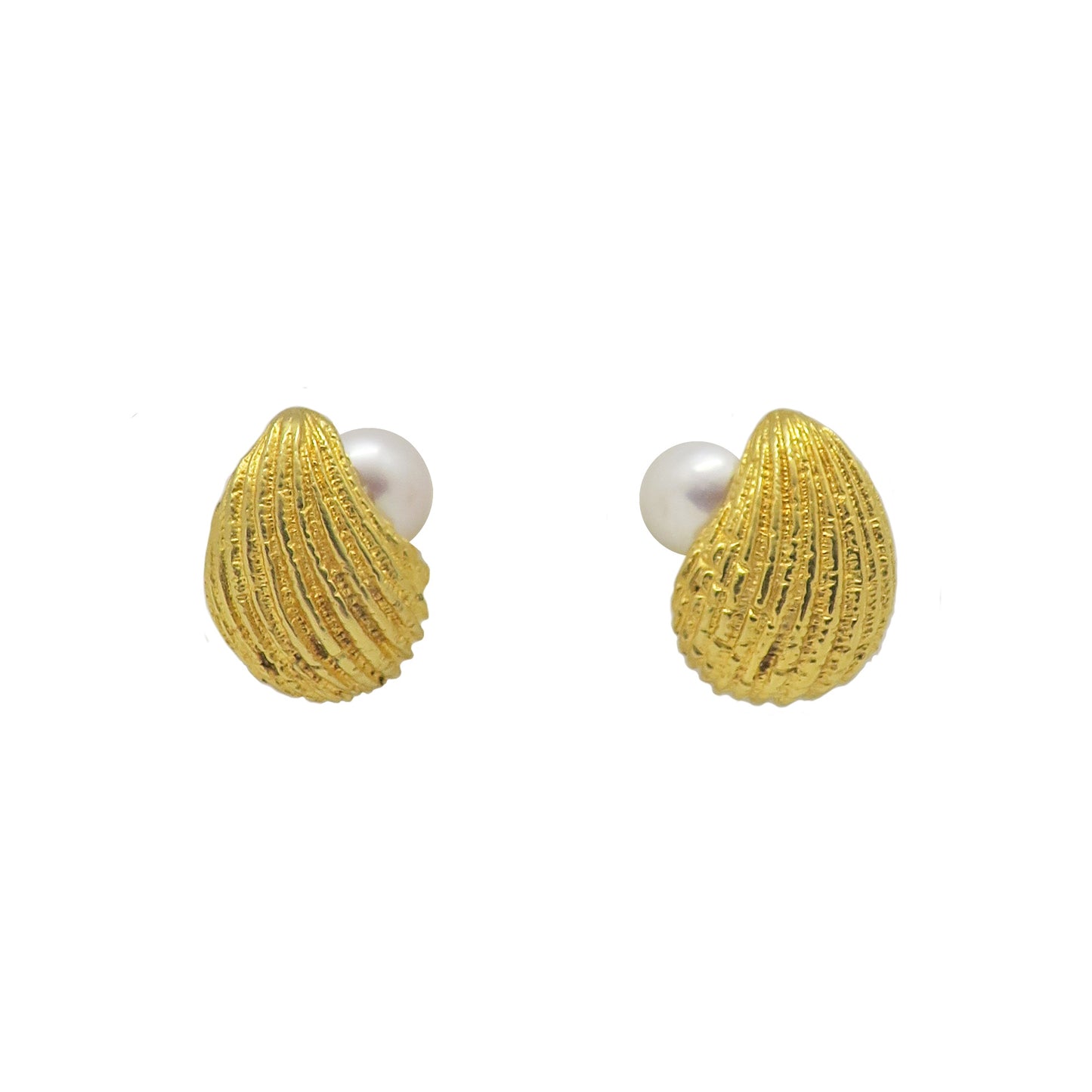 Piercings coquillages et perles/or